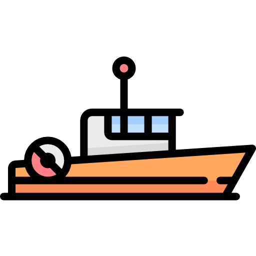 bote salvavidas Special Lineal color icono