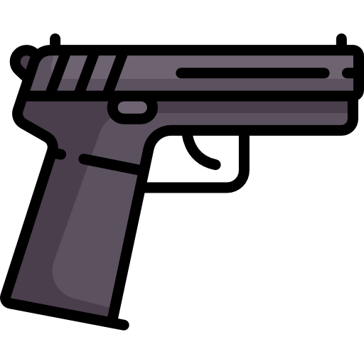 pistolet Special Lineal color Icône