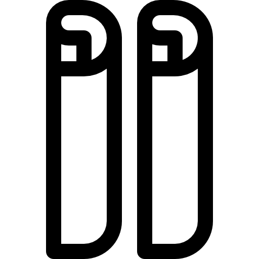 planimetria Basic Rounded Lineal icona