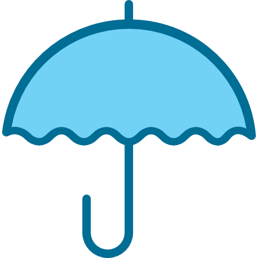 Umbrella Phatplus Blue icon