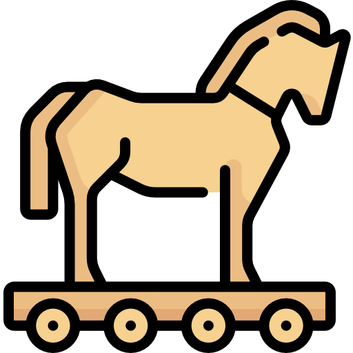 cavallo di troia Special Lineal color icona