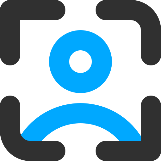 Face recognition Generic color outline icon