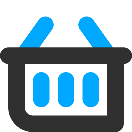 Значок корзины для покупок Generic color outline иконка