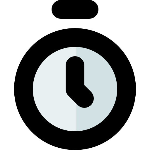 ストップウォッチのアイコン Generic color lineal-color icon