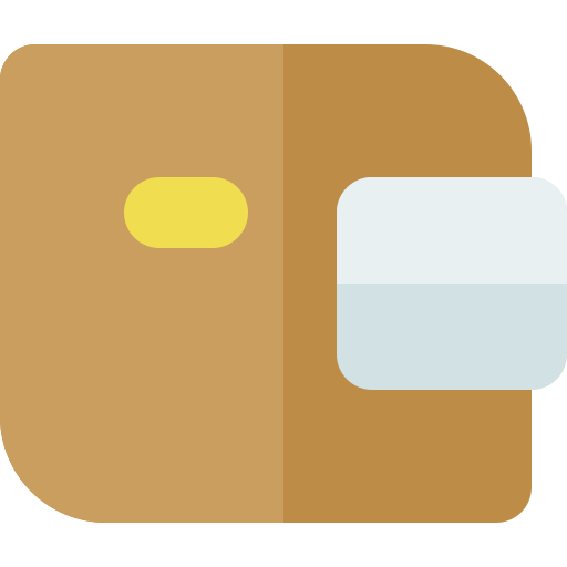 財布のアイコン Generic color fill icon