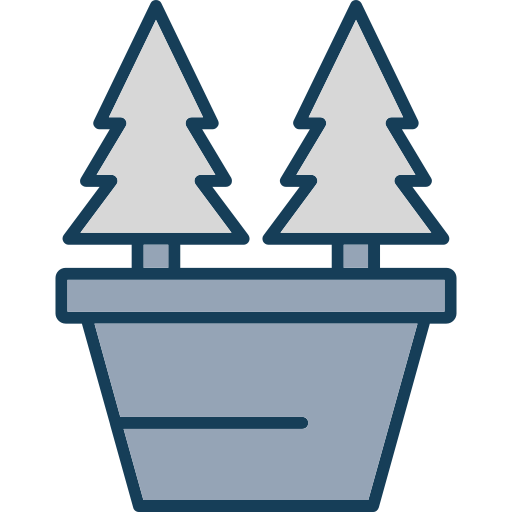 kerstboom Generic color lineal-color icoon