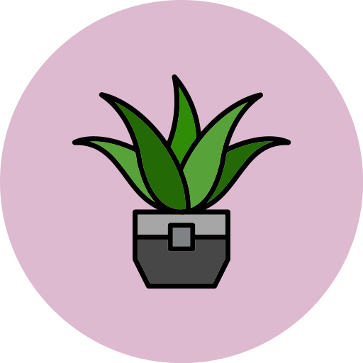 Aloe vera Generic color lineal-color icon