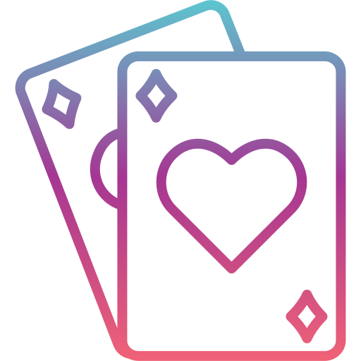 포커 카드 Generic gradient outline icon