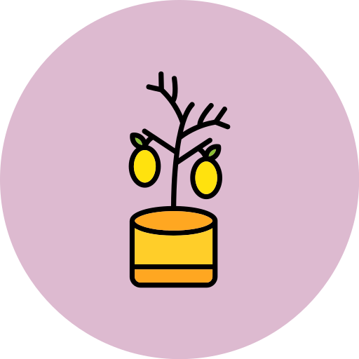 Lemon tree Generic color lineal-color icon