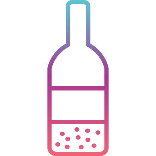 bottiglia di vino Generic gradient outline icona