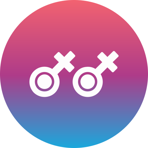 homoseksualny Generic gradient fill ikona