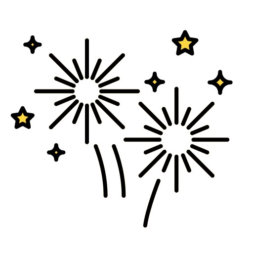 Firework Generic color lineal-color icon
