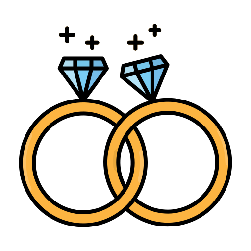 Wedding Generic color lineal-color icon