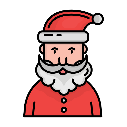 Санта Клаус Generic color lineal-color иконка