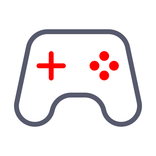 video gioco Generic color outline icona