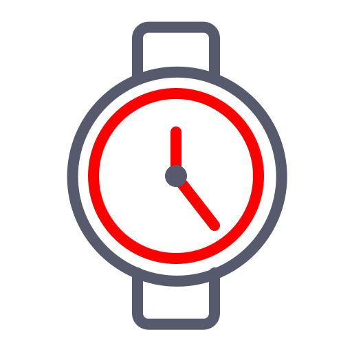 orologio Generic color outline icona