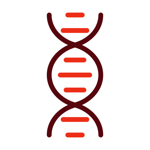 dna Generic color outline icona