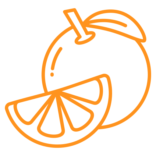 Апельсин Generic color outline иконка