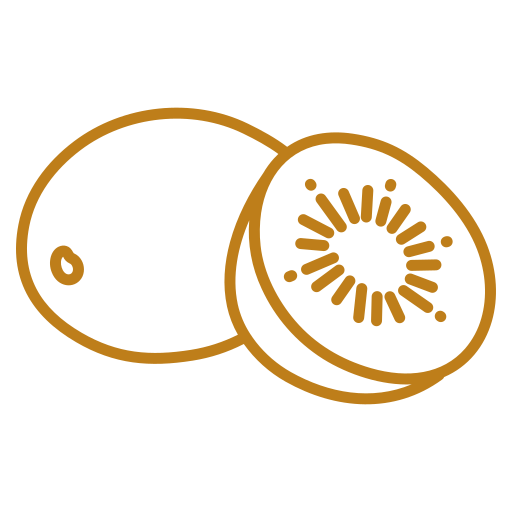 kiwi Generic color outline icona