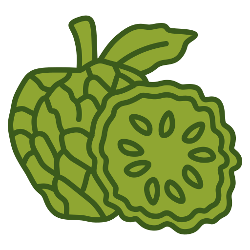 cherimoya Generic color lineal-color icon