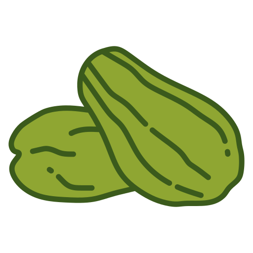 chayote Generic color lineal-color icon