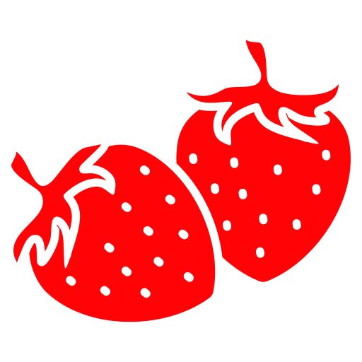 Strawberry Generic color fill icon