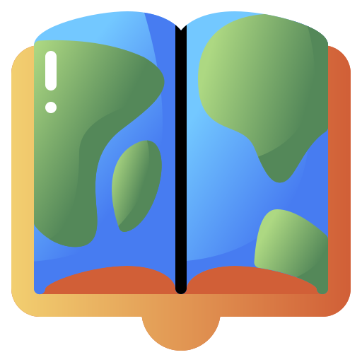 Geography Generic gradient fill icon