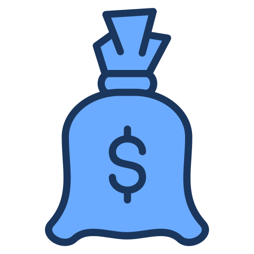 dólar de saco Generic color lineal-color icono