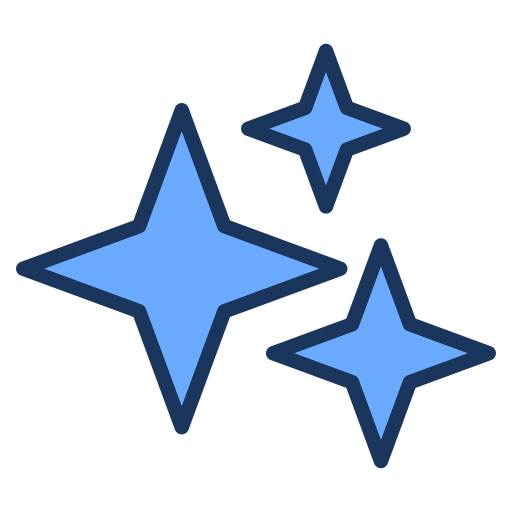 Sparkles Generic color lineal-color icon