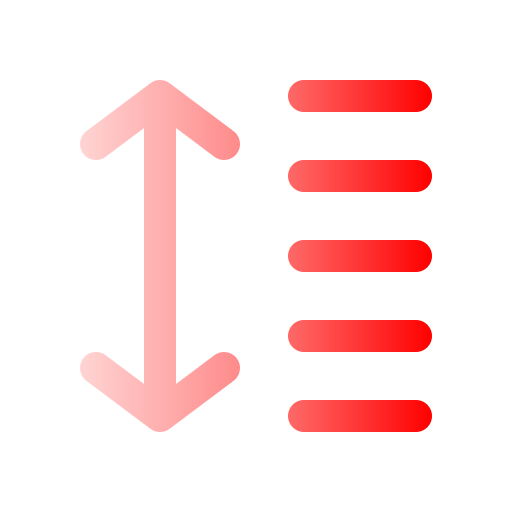 altura Generic gradient outline icono