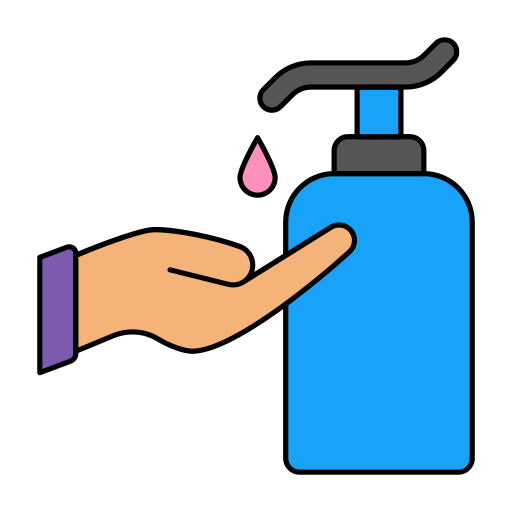手を洗う Generic color lineal-color icon