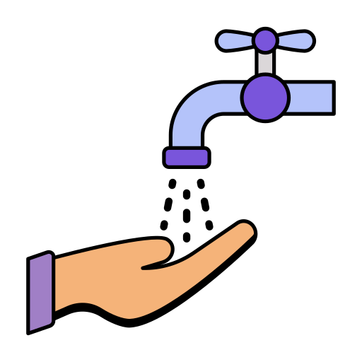 lavarse las manos Generic color lineal-color icono