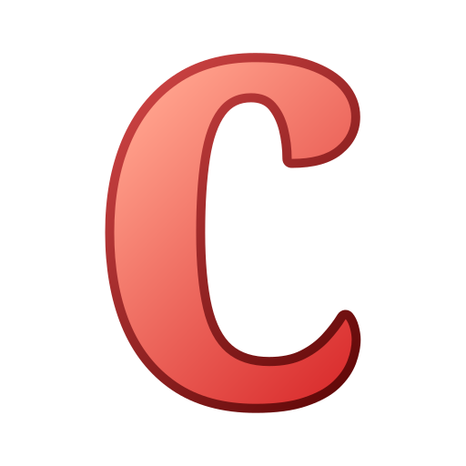 letra c Generic gradient lineal-color icono