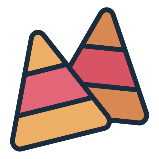 キャンディコーン Generic color lineal-color icon