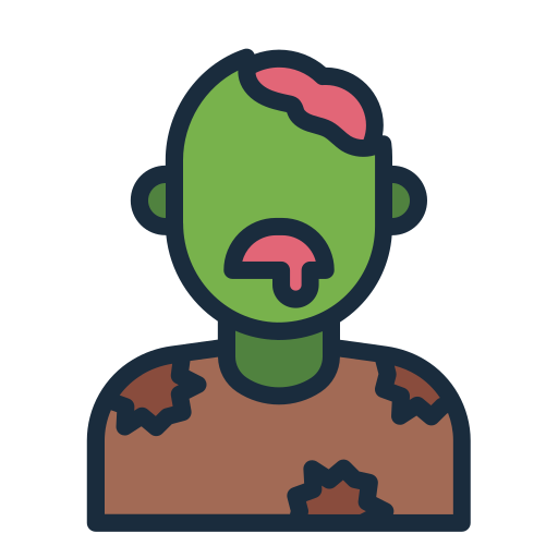 zombi Generic color lineal-color icono