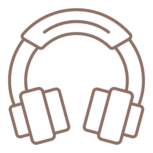 Headphones Generic color outline icon