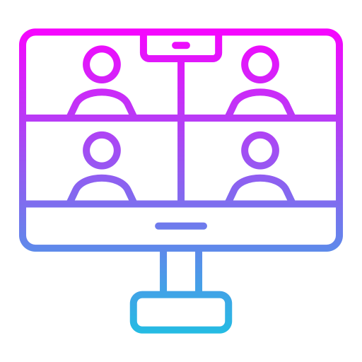 회의 Generic gradient outline icon