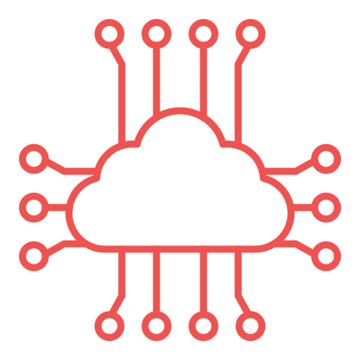 computación en la nube Generic color outline icono