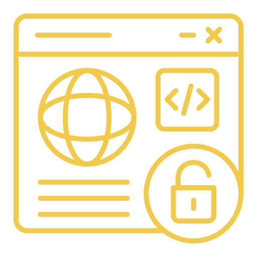 Unsecure Generic color outline icon