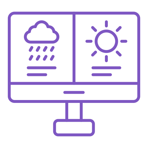 Meteorology Generic color outline icon
