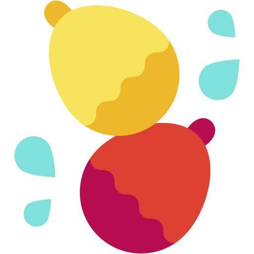 globos de agua Generic color fill icono