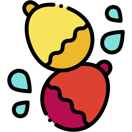 palloncini d'acqua Generic color lineal-color icona