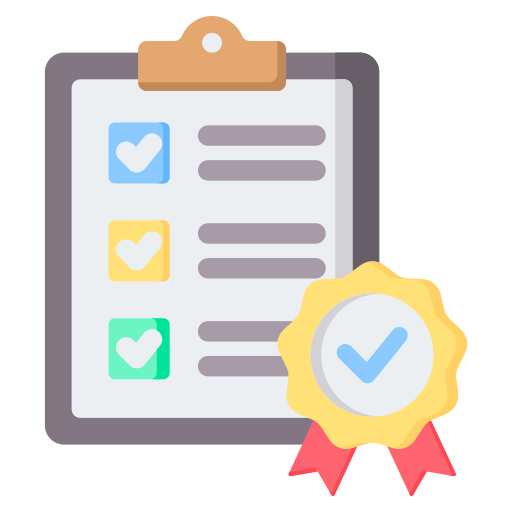 Quality assurance Generic color fill icon