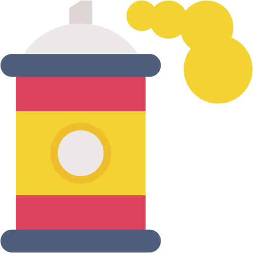 aerosol Generic color fill icono