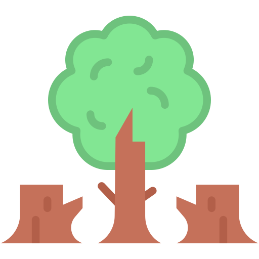 deforestazione Generic color fill icona