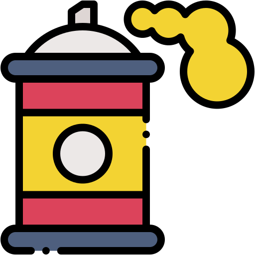 aerosol Generic color lineal-color ikona