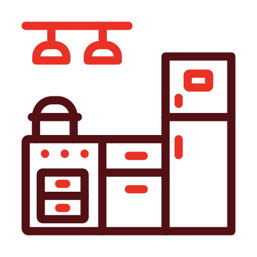 Kitchen Generic color outline icon