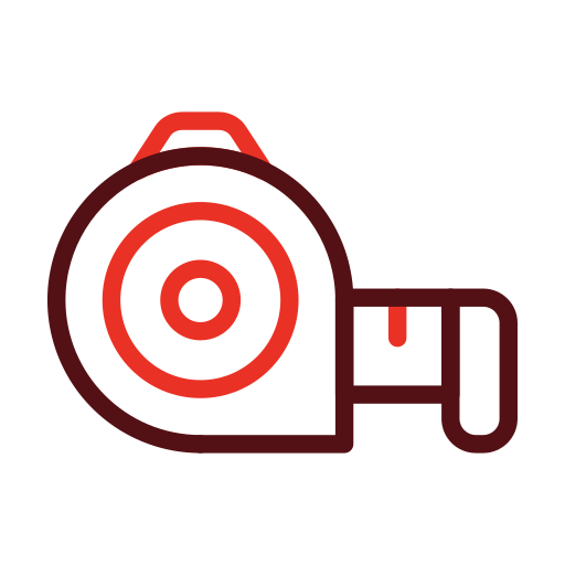 Tape measure Generic color outline icon