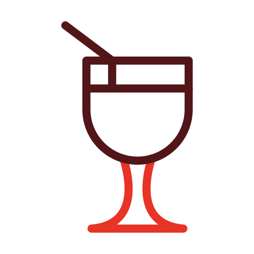 Cocktail Generic color outline icon