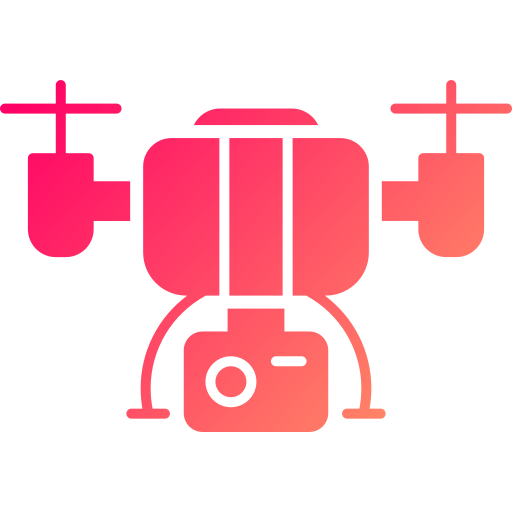 Camera drone Generic gradient fill icon